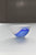 cuenco de vidrio fundido color blanco y azul, colección Aquarelle B2020 nº4, Ø13,5 cm x 7,5 cm alto