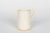 set de café, detalle de jarra de Ø 6,5 cm x 11,0 cm alto, porcelana blanco puro con esmalte interior